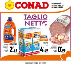 Volantino Conad 03.01.2025 - 12.01.2025