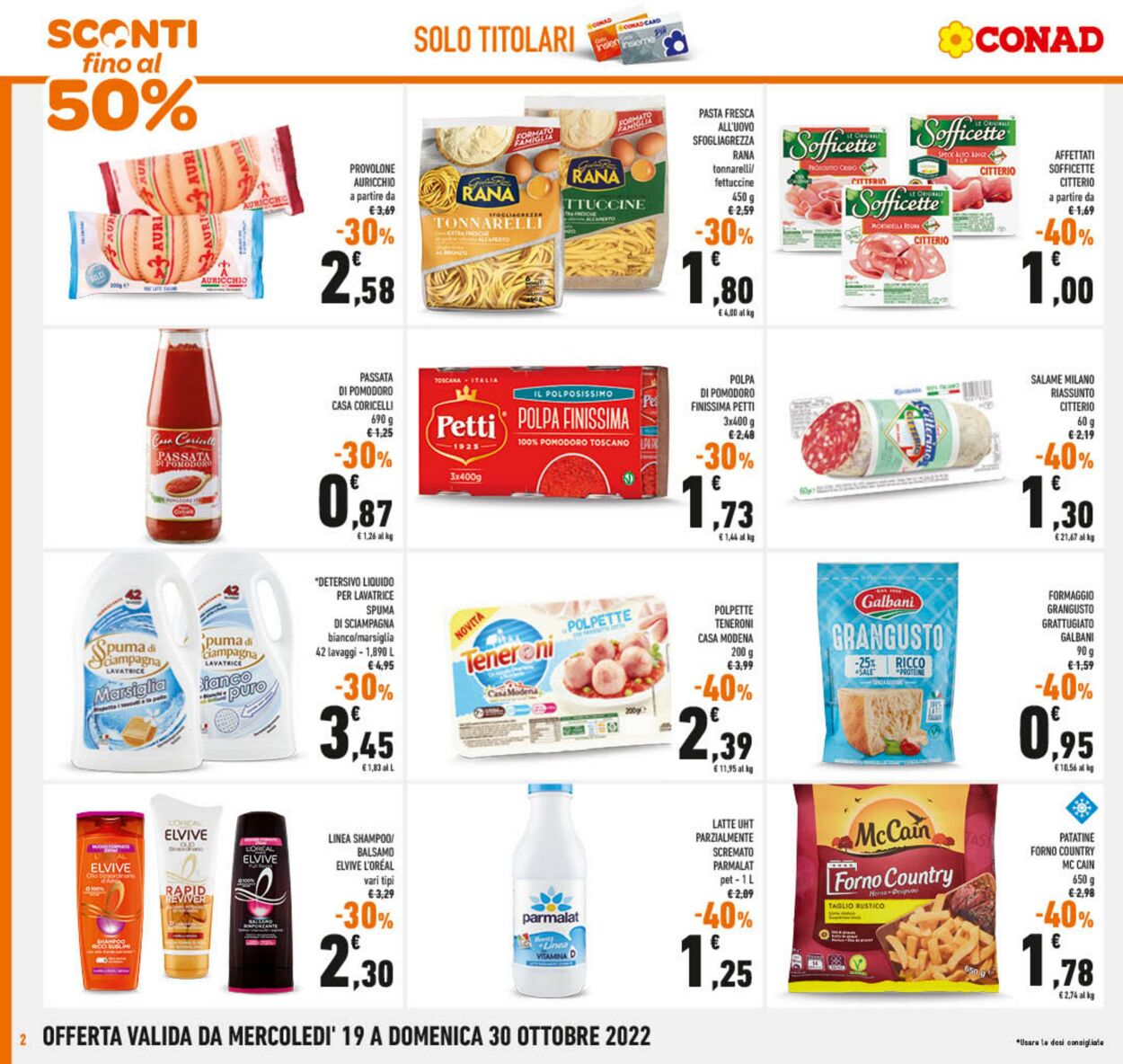 Volantino Conad 19.10.2022 - 30.10.2022