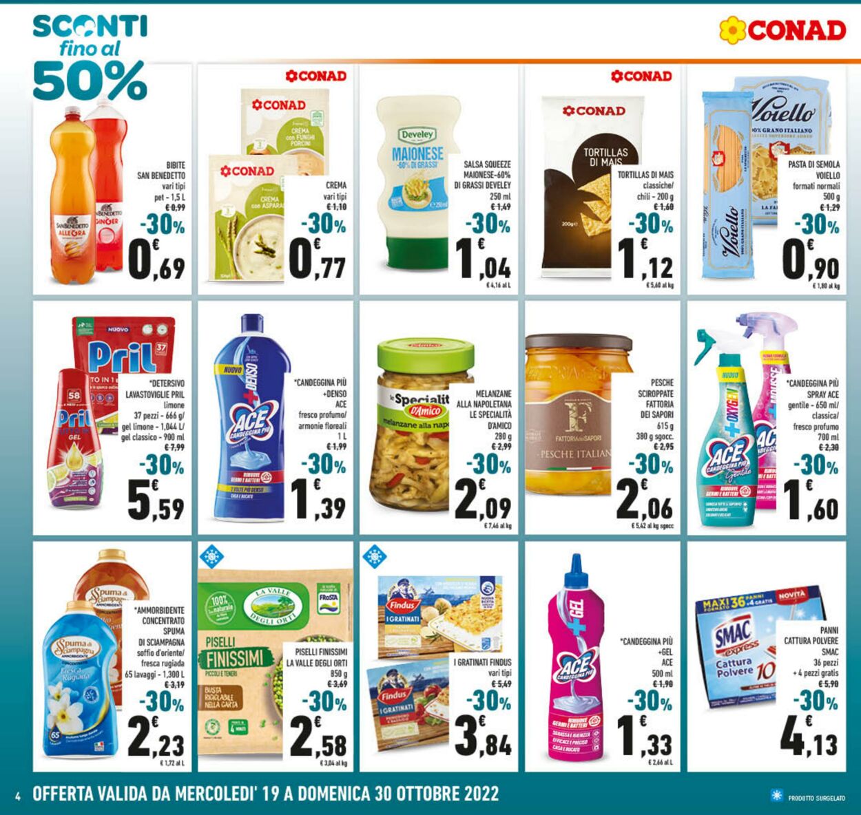 Volantino Conad 19.10.2022 - 30.10.2022