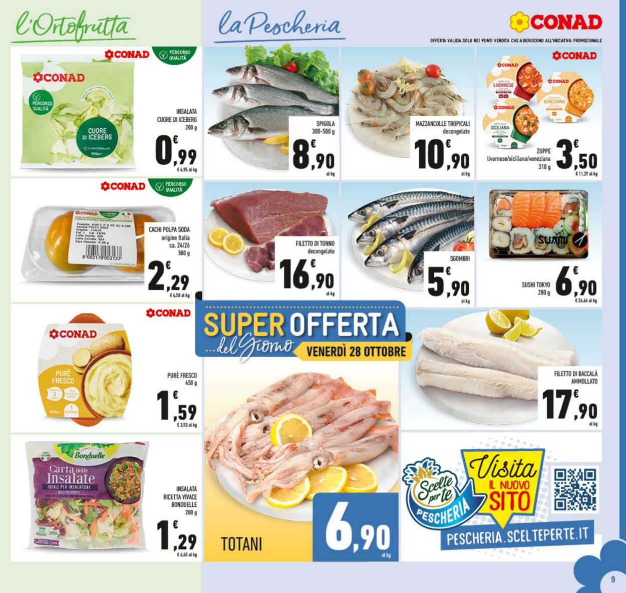 Volantino Conad 19.10.2022 - 30.10.2022