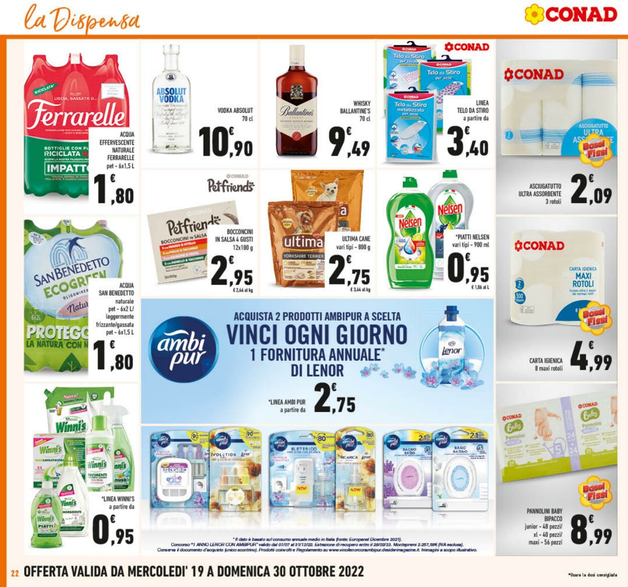 Volantino Conad 19.10.2022 - 30.10.2022