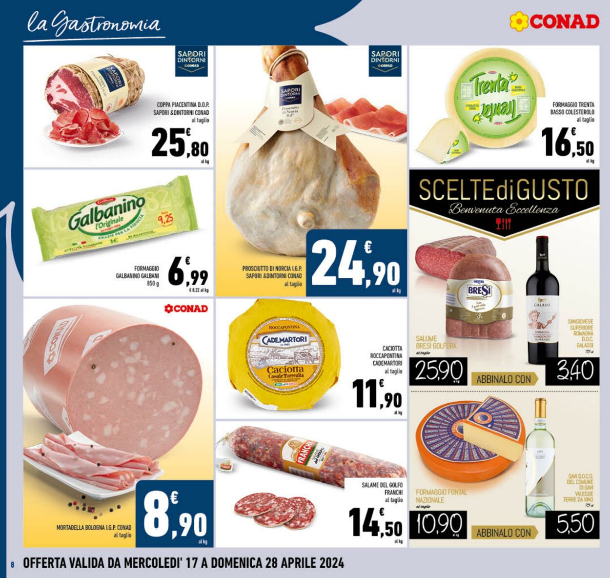 Volantino Conad 17.04.2024 - 28.04.2024