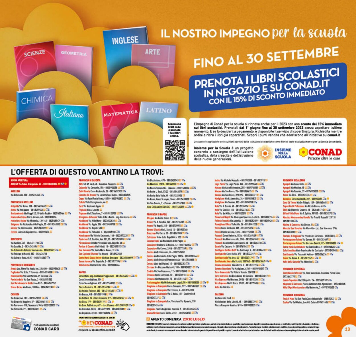 Volantino Conad 19.07.2023 - 30.07.2023