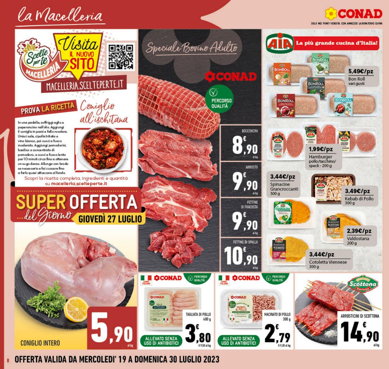 Volantino Conad 19.07.2023 - 30.07.2023