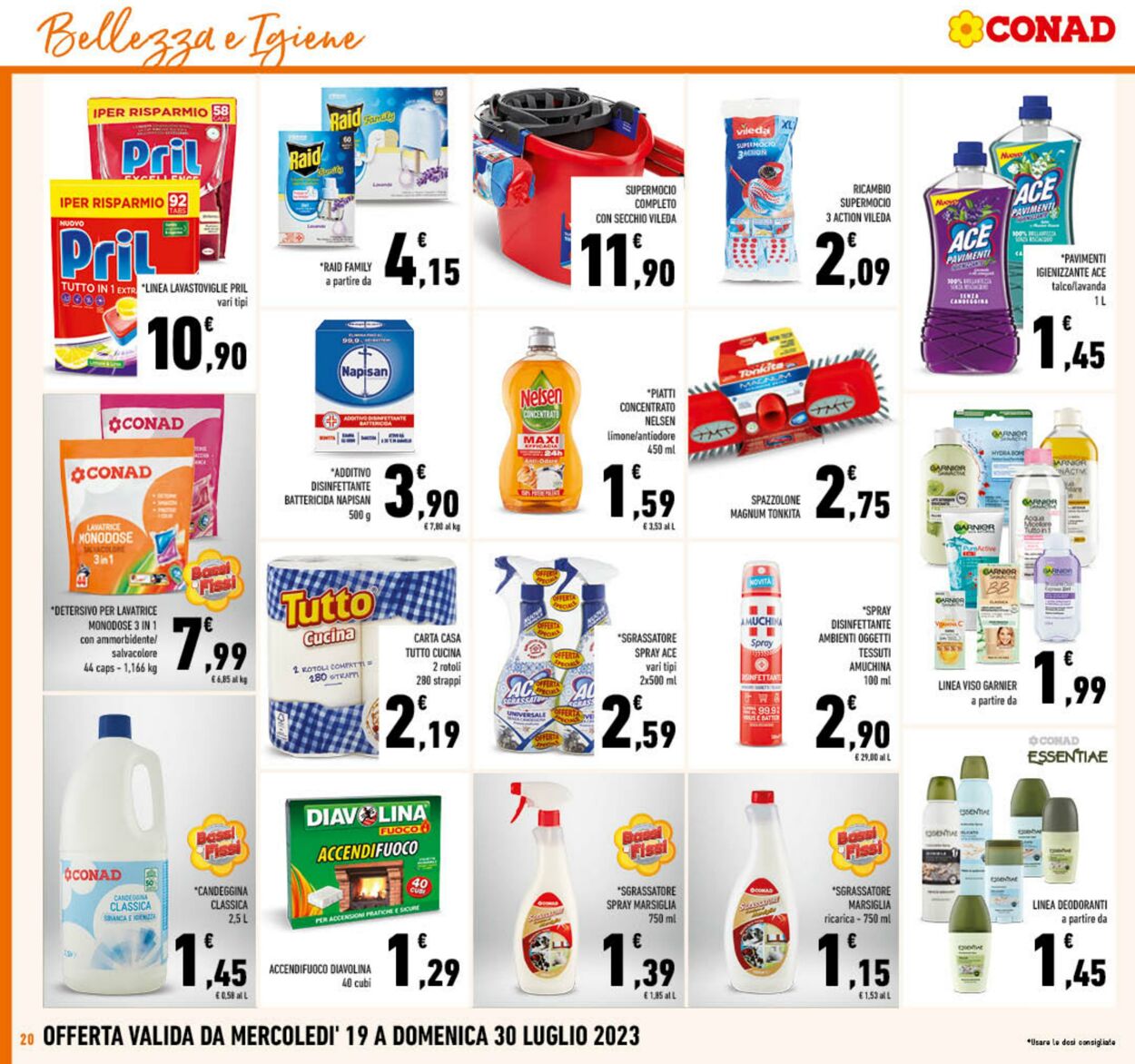 Volantino Conad 19.07.2023 - 30.07.2023