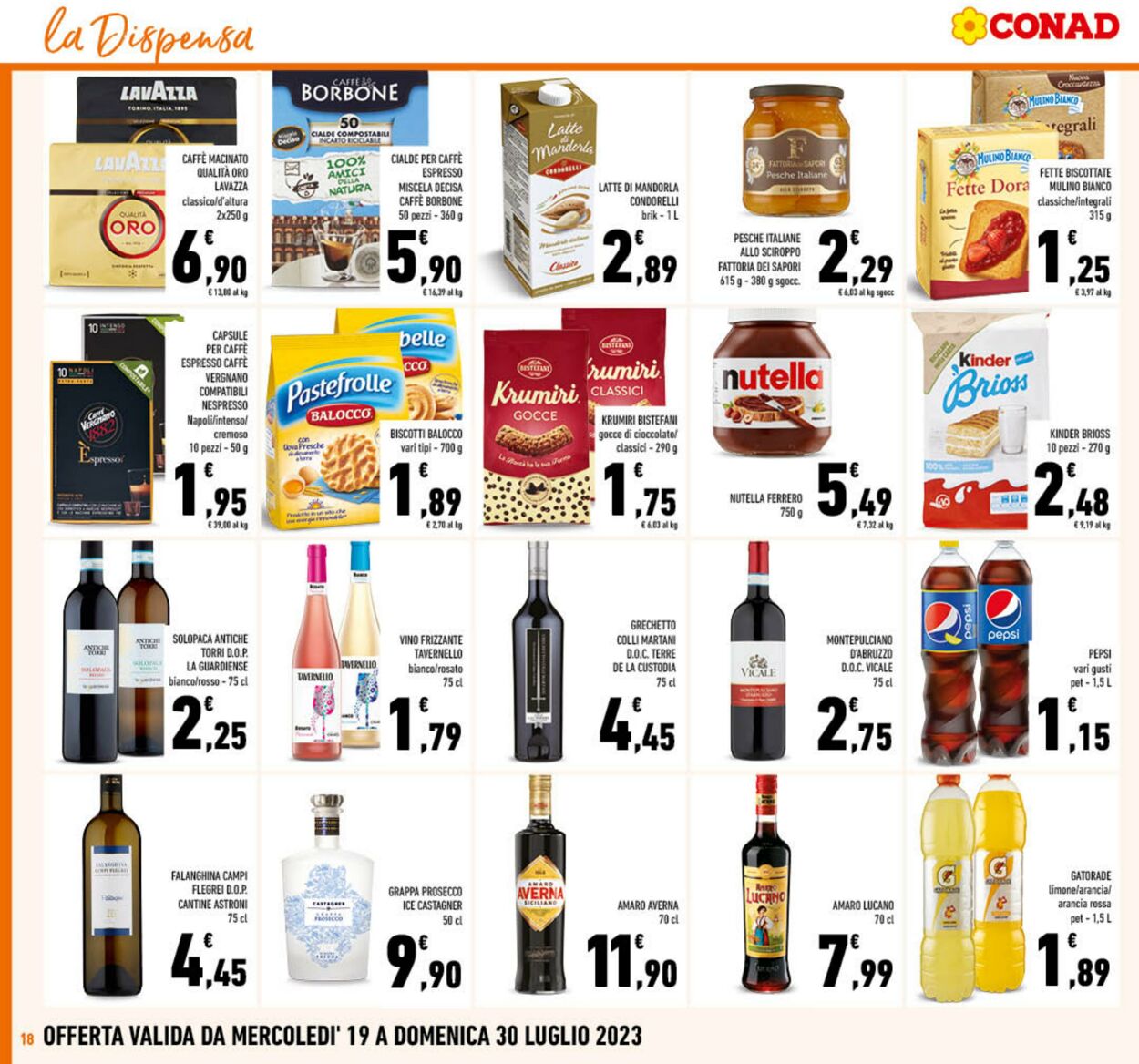 Volantino Conad 19.07.2023 - 30.07.2023