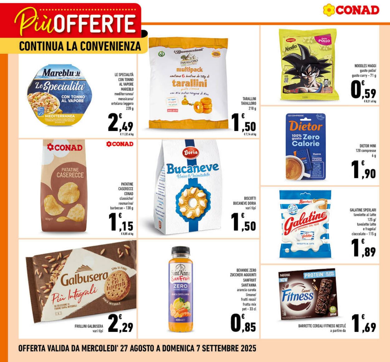 Volantino Conad 26.08.2025 - 26.08.2025