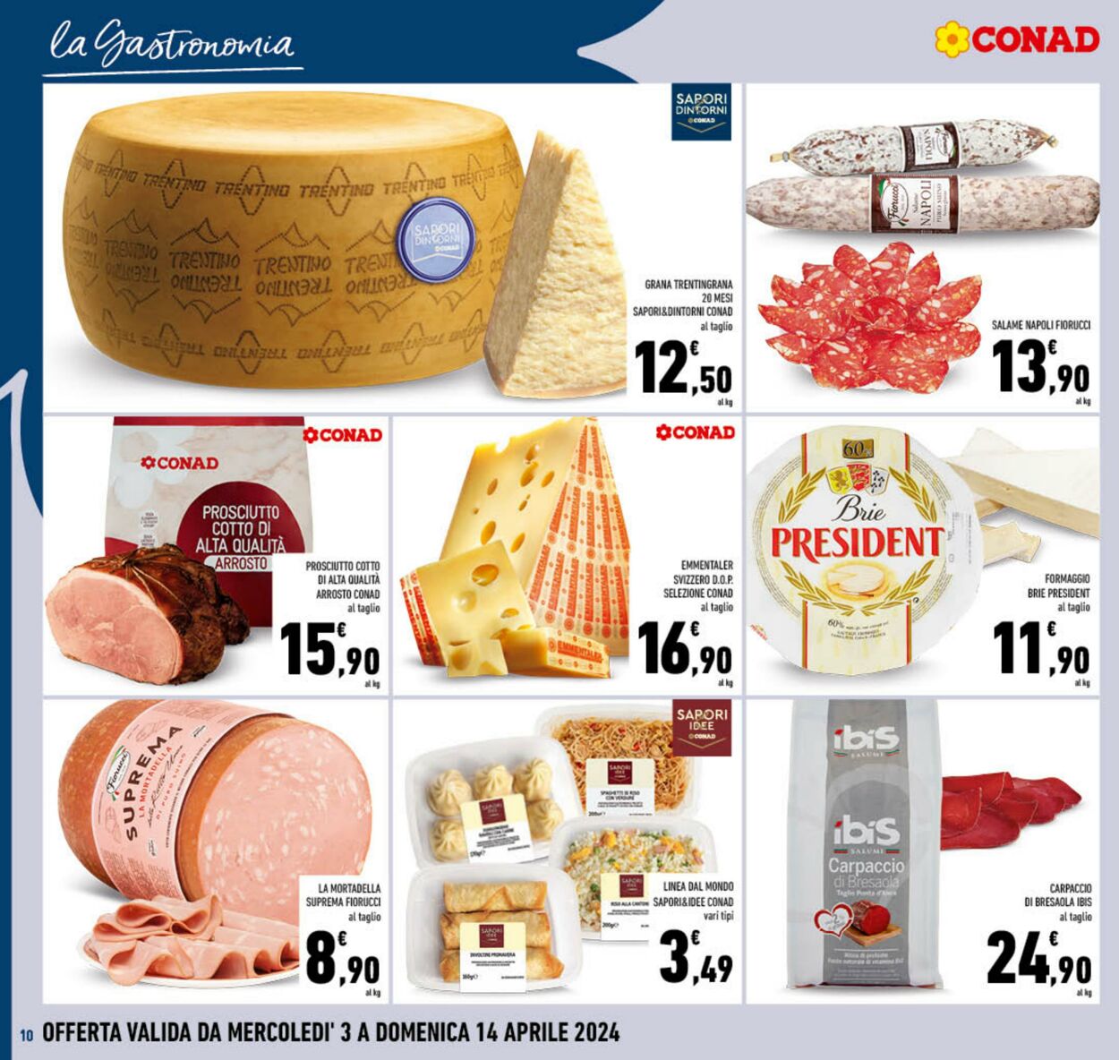 Volantino Conad 03.04.2024 - 14.04.2024