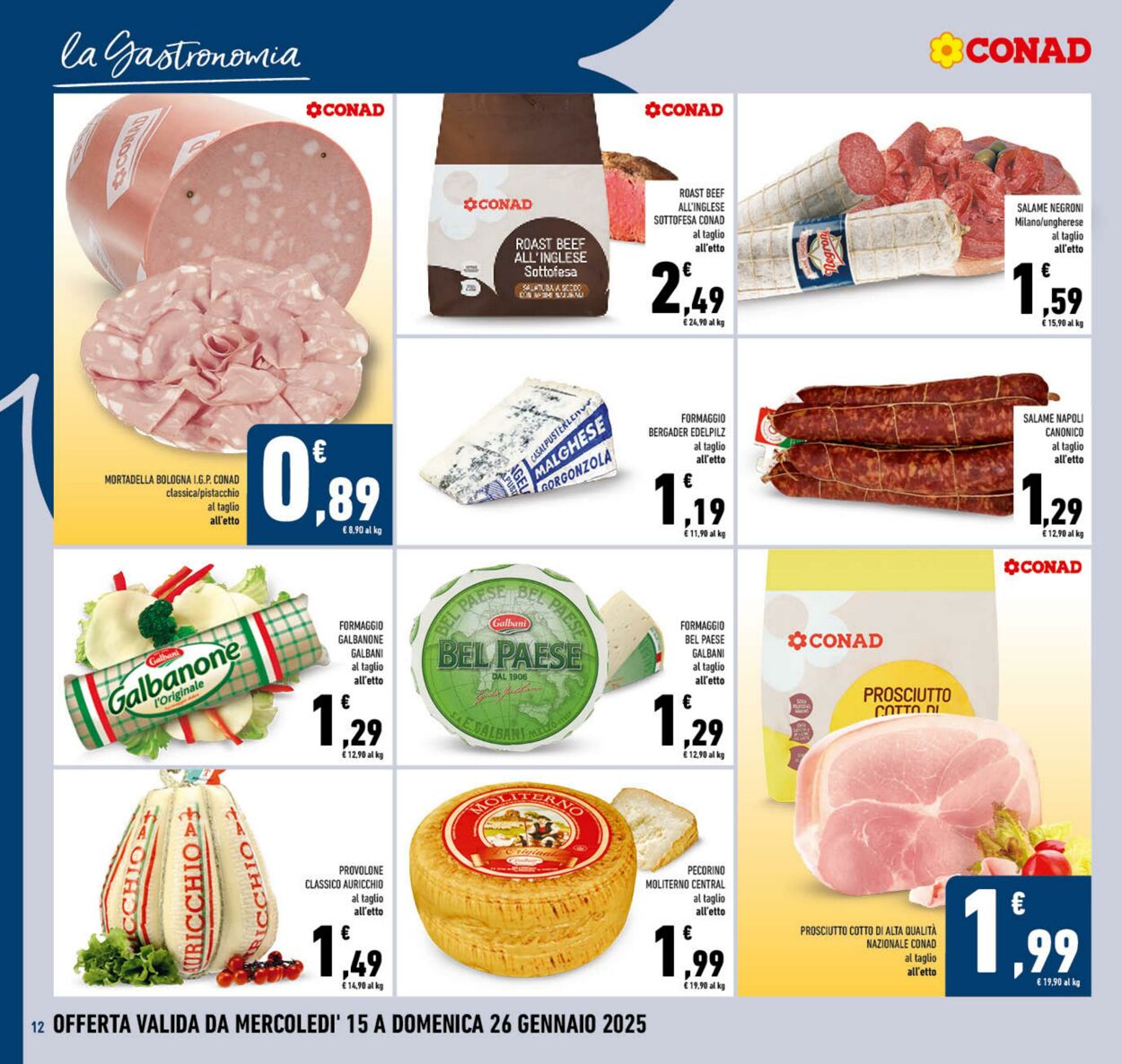 Volantino Conad 15.01.2025 - 26.01.2025