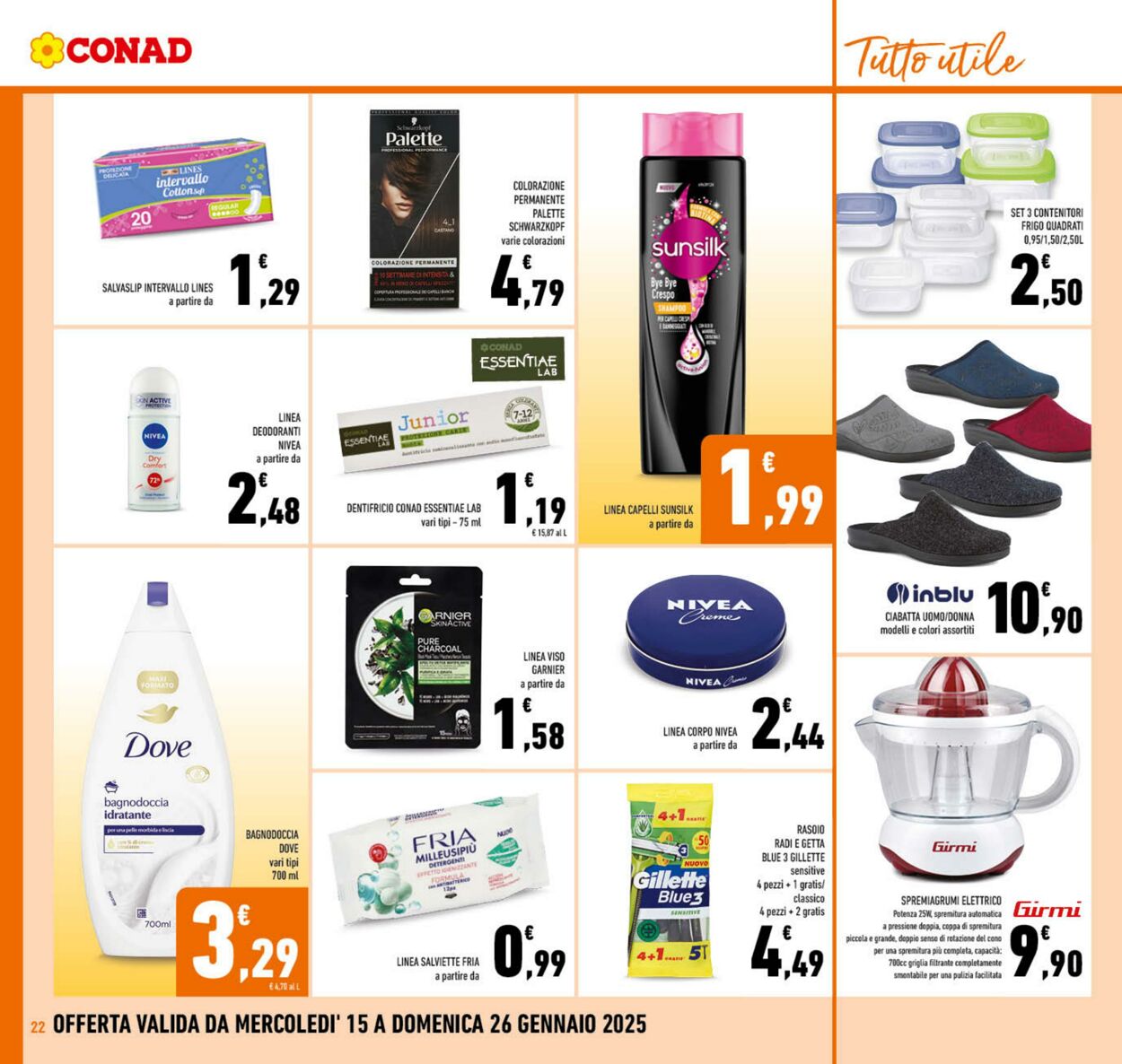 Volantino Conad 15.01.2025 - 26.01.2025