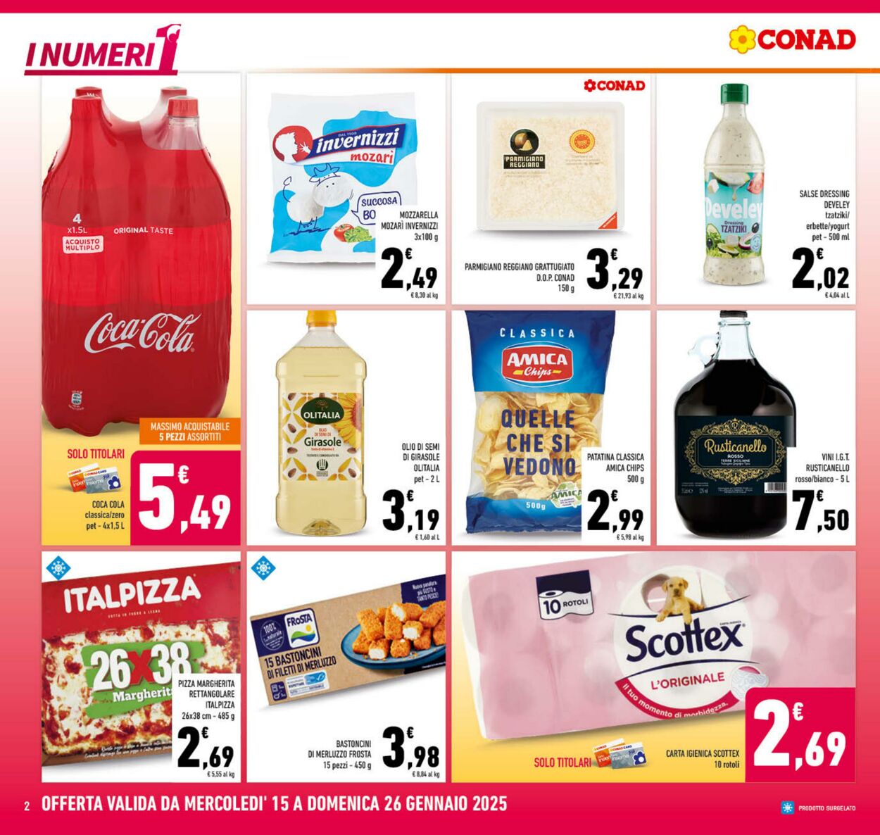 Volantino Conad 15.01.2025 - 26.01.2025