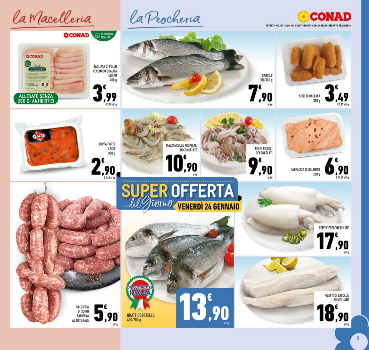 Volantino Conad 15.01.2025 - 26.01.2025