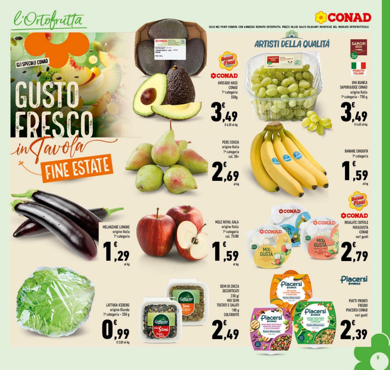 Volantino Conad 29.08.2025 - 29.08.2025