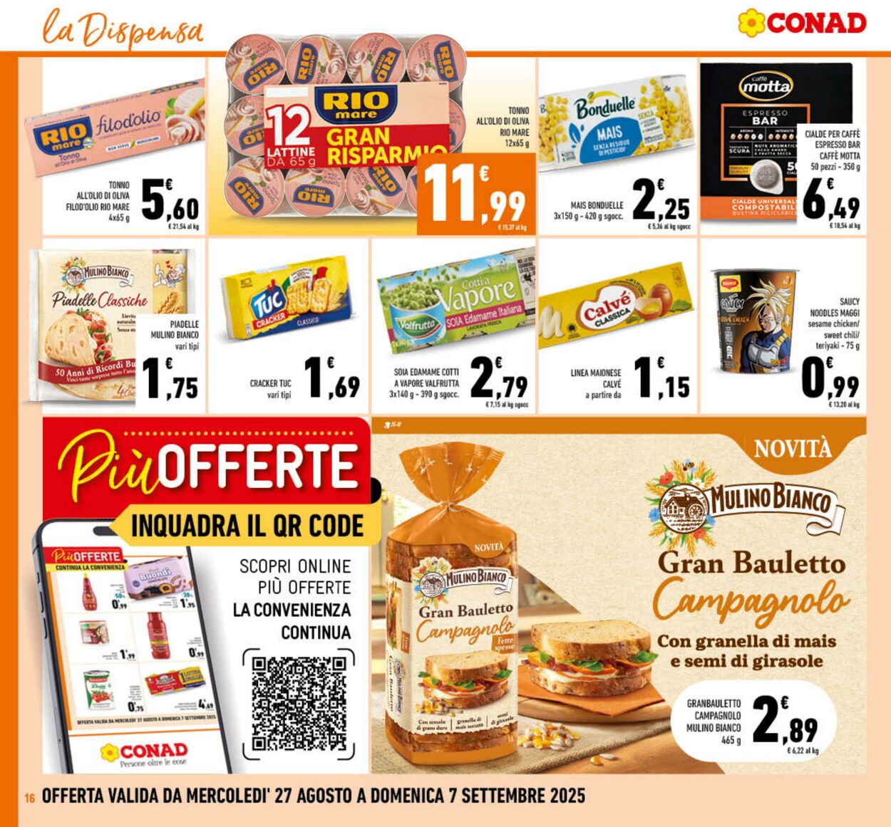 Volantino Conad 29.08.2025 - 29.08.2025