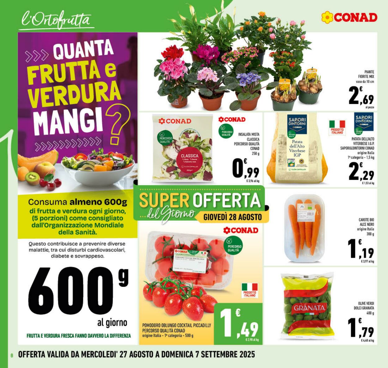 Volantino Conad 29.08.2025 - 29.08.2025