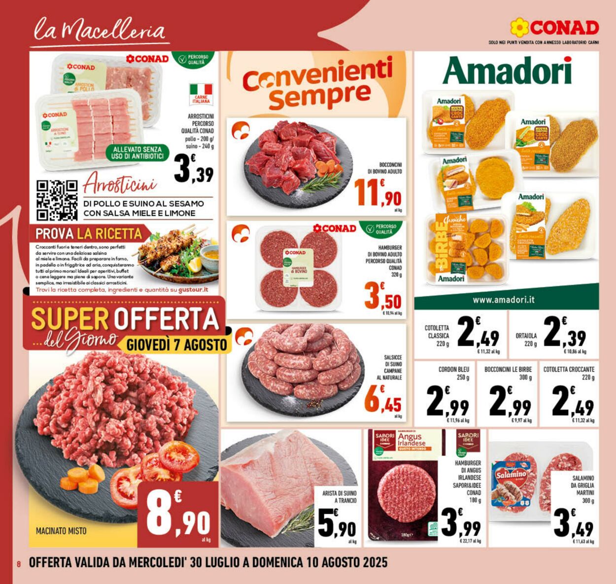 Volantino Conad 05.08.2025 - 05.08.2025
