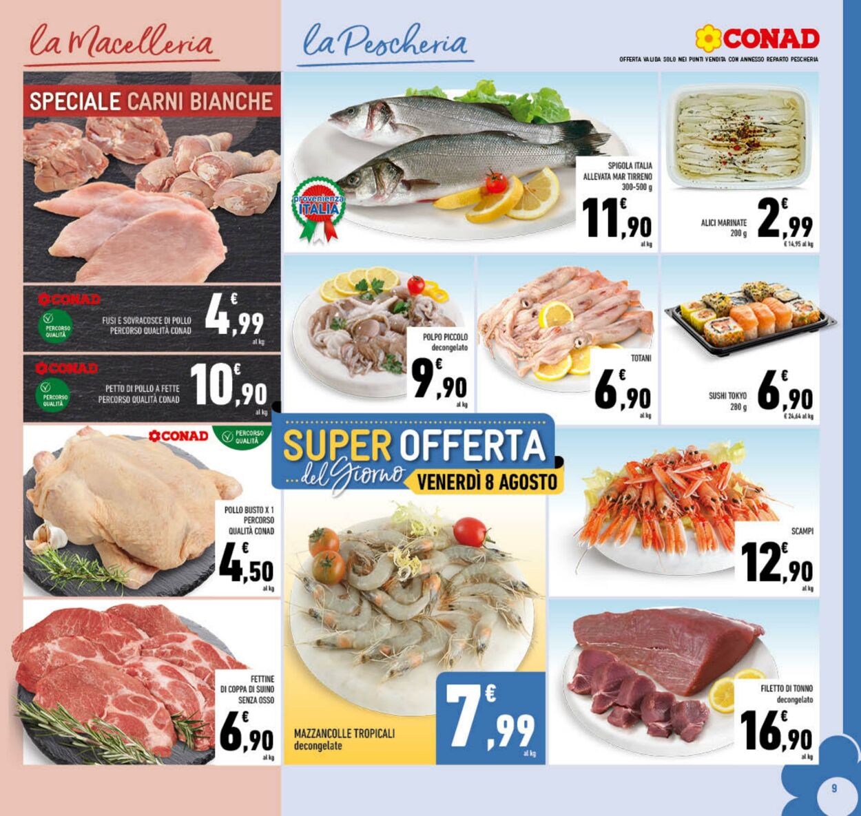 Volantino Conad 05.08.2025 - 05.08.2025