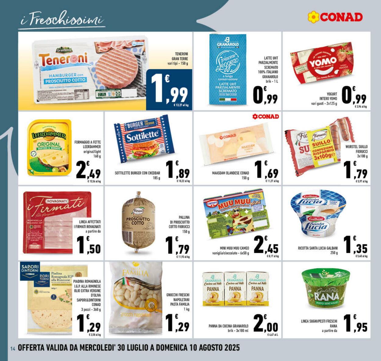 Volantino Conad 05.08.2025 - 05.08.2025