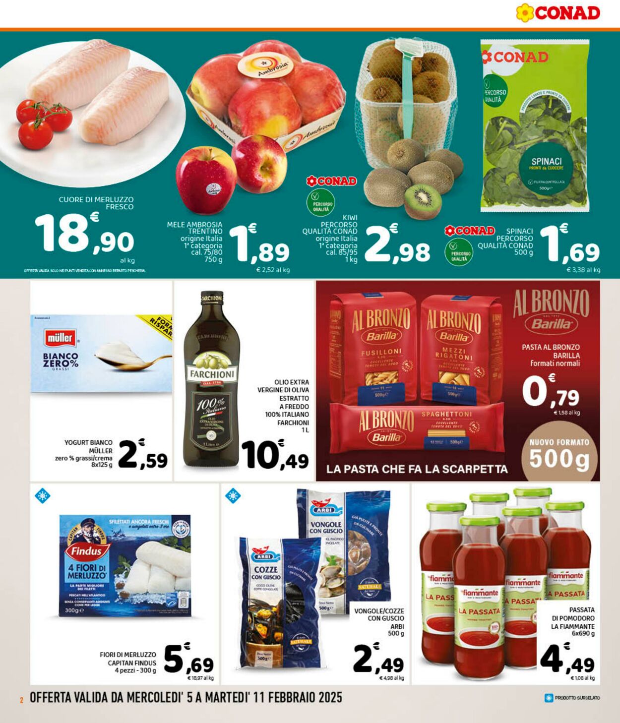 Volantino Conad 05.02.2025 - 11.02.2025