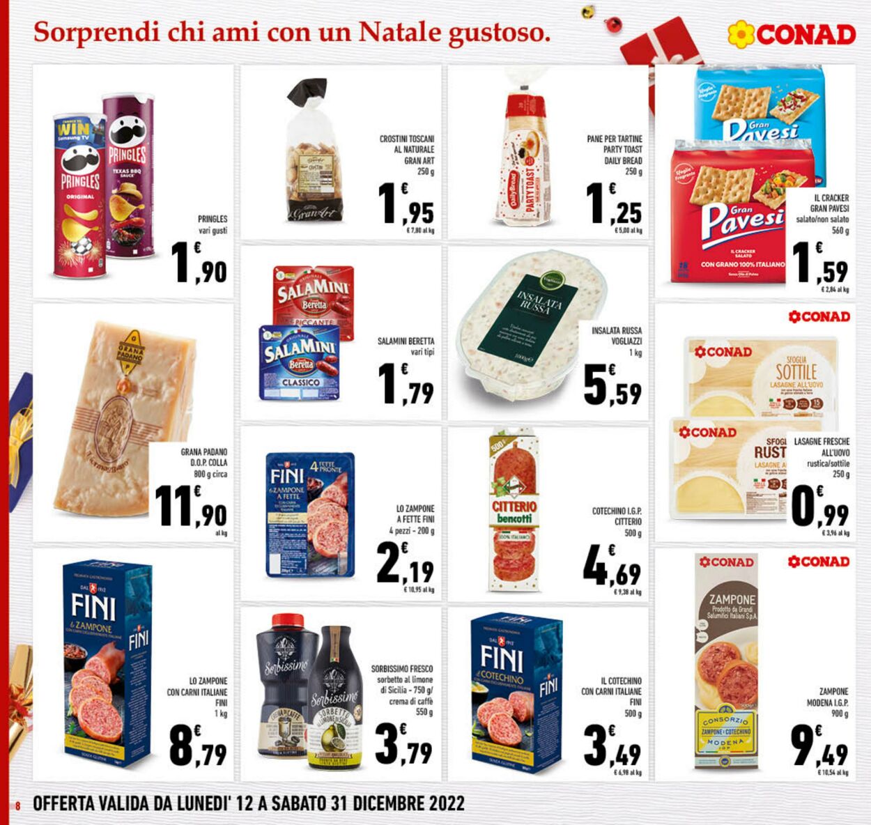 Volantino Conad 12.12.2022 - 31.12.2022