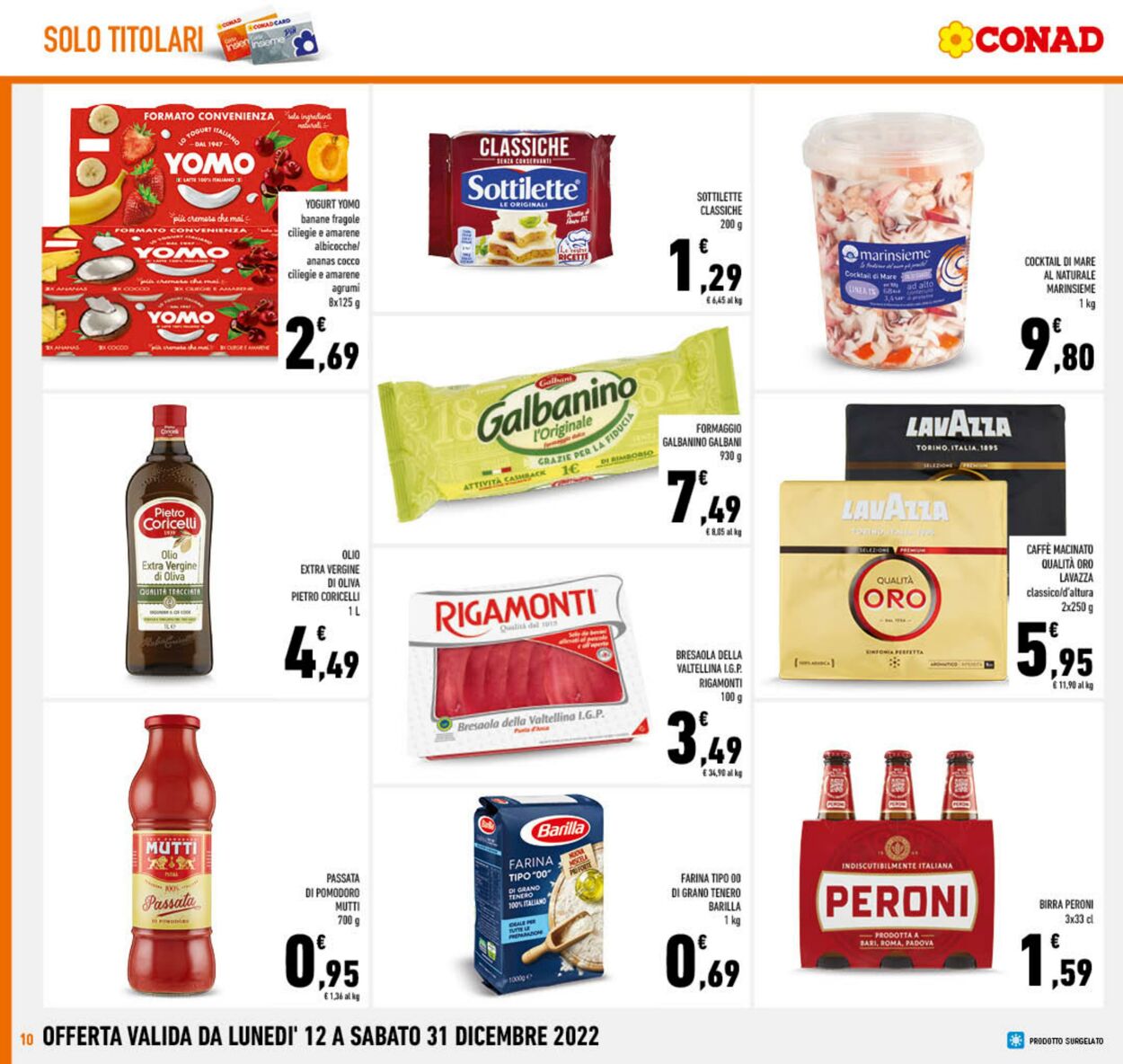 Volantino Conad 12.12.2022 - 31.12.2022