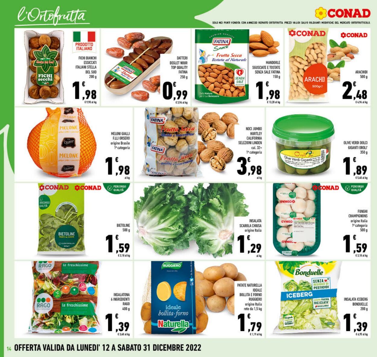 Volantino Conad 12.12.2022 - 31.12.2022