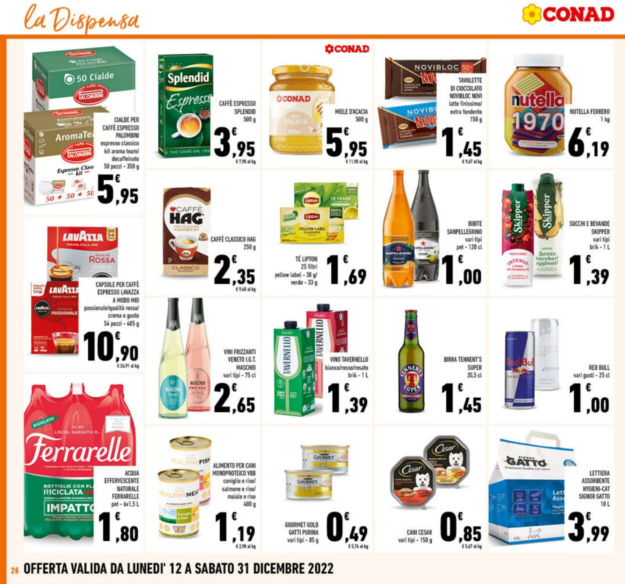 Volantino Conad 12.12.2022 - 31.12.2022