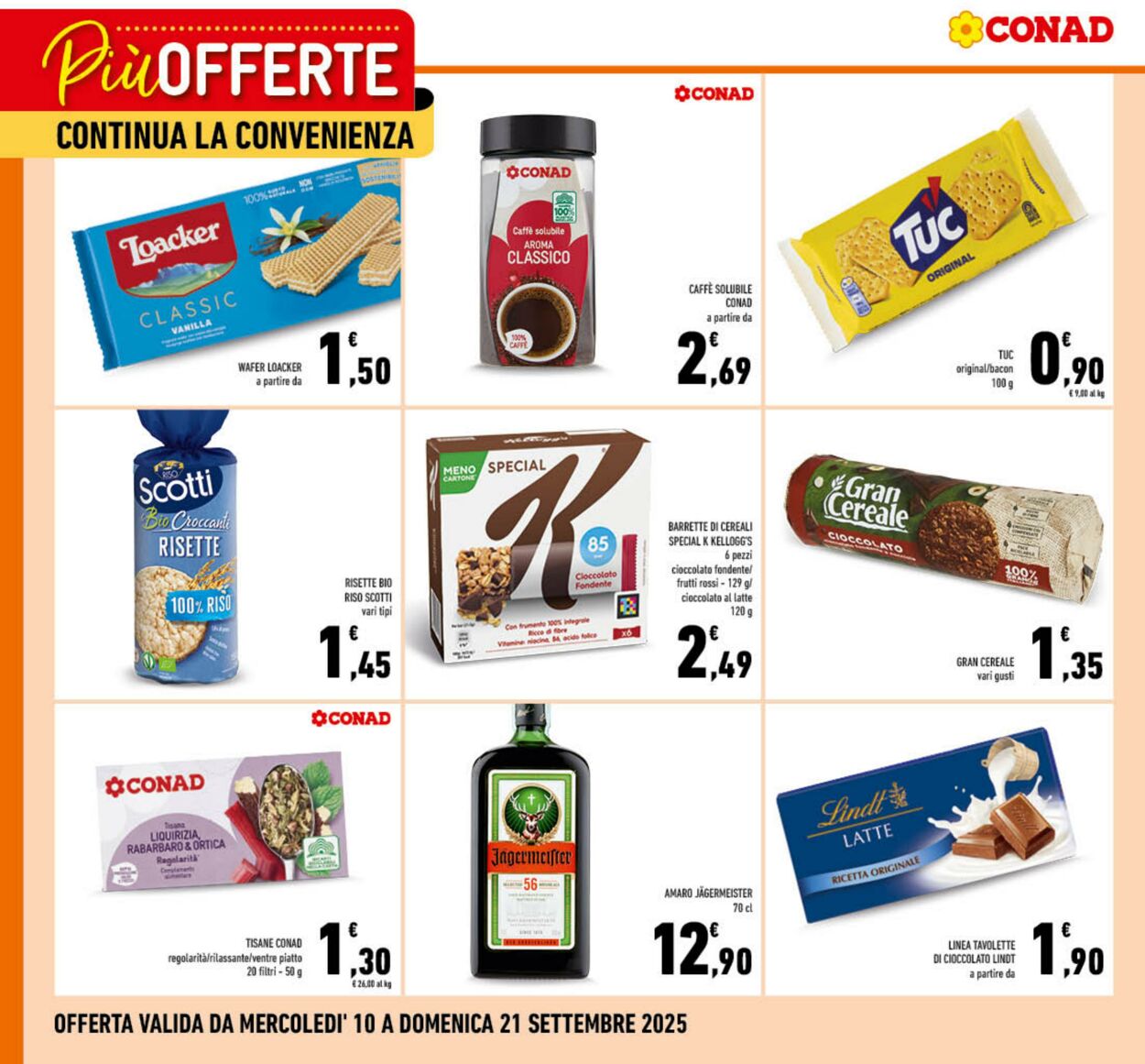 Volantino Conad 09.09.2025 - 09.09.2025