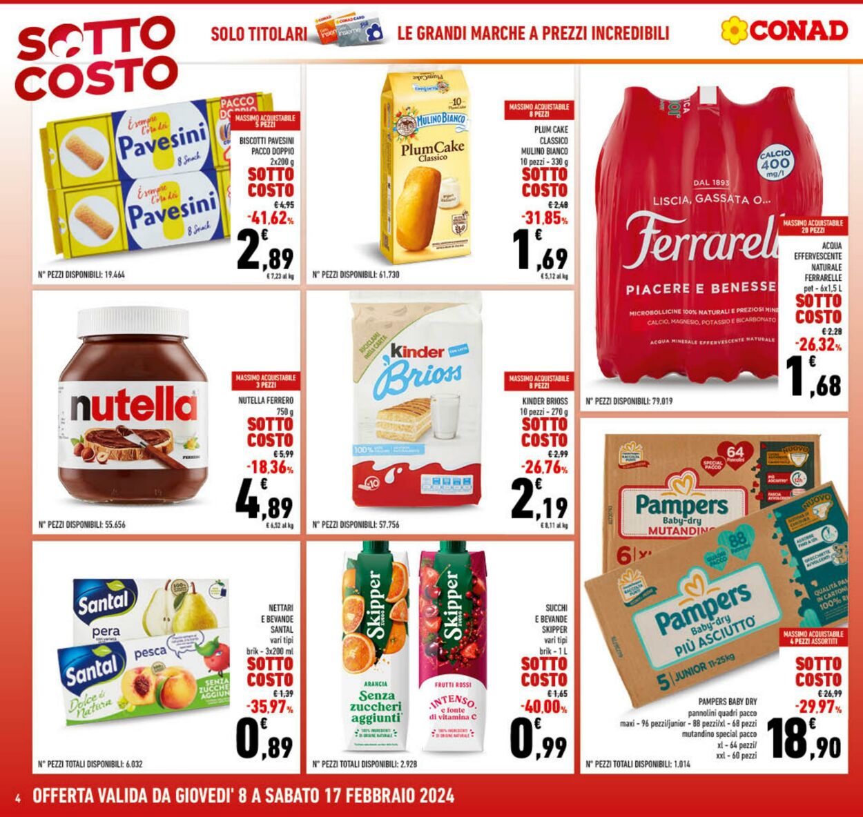 Volantino Conad 08.02.2024 - 17.02.2024