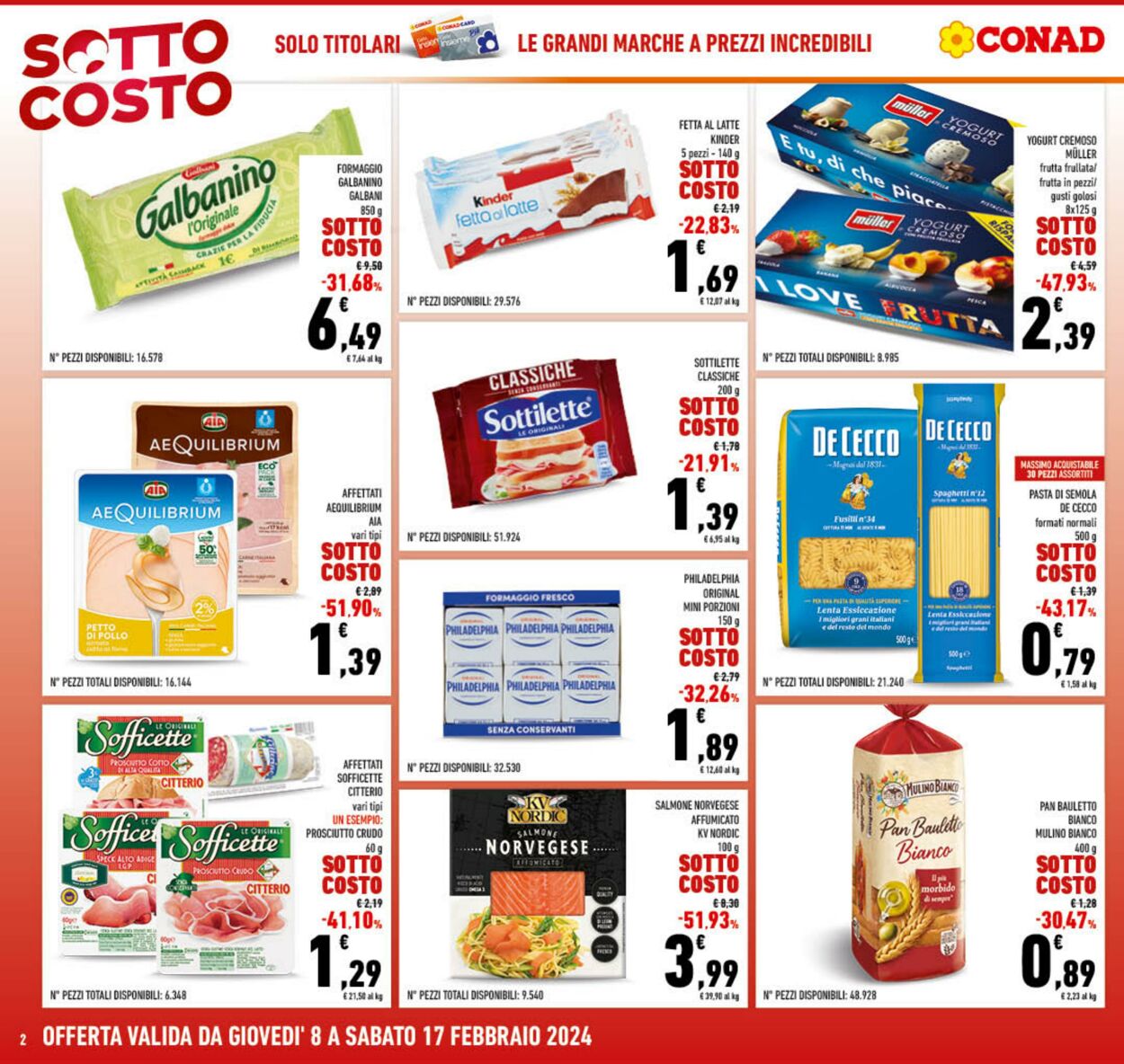 Volantino Conad 08.02.2024 - 17.02.2024