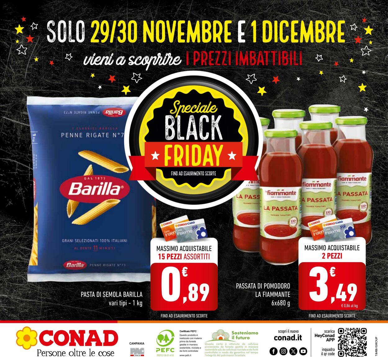 Volantino Conad 29.11.2024 - 01.12.2024