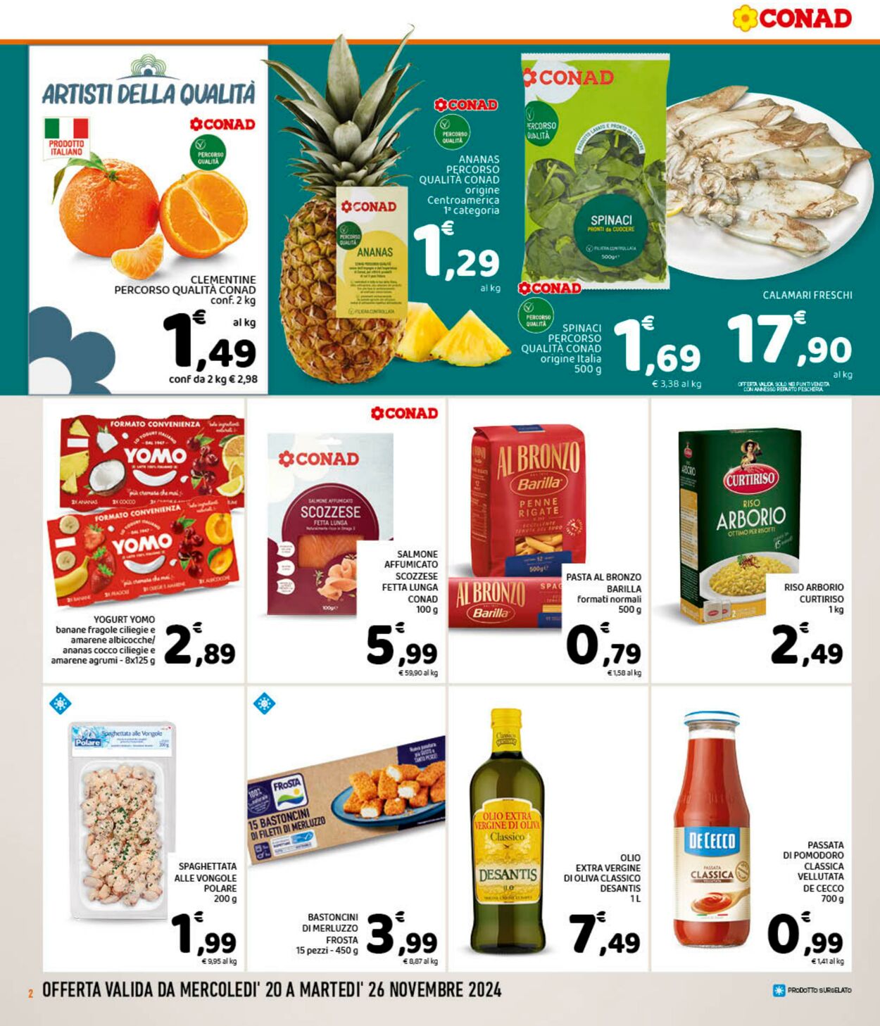 Volantino Conad 20.11.2024 - 26.11.2024