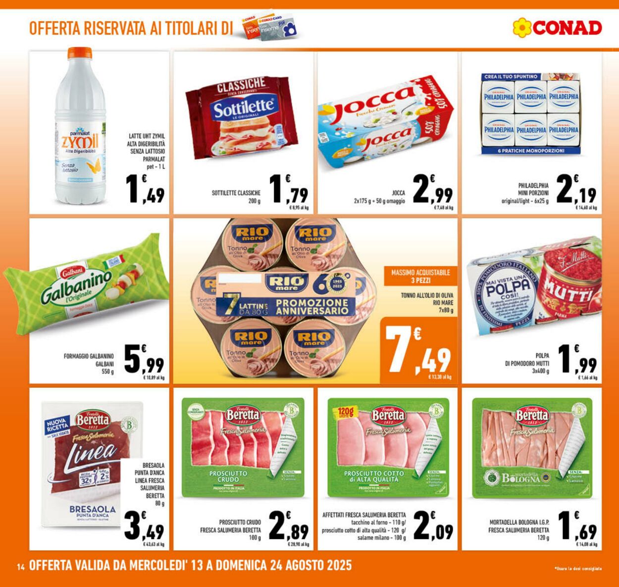 Volantino Conad 12.08.2025 - 12.08.2025