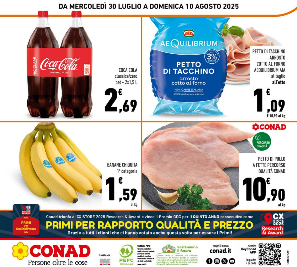 Volantino Conad 10.08.2025 - 10.08.2025