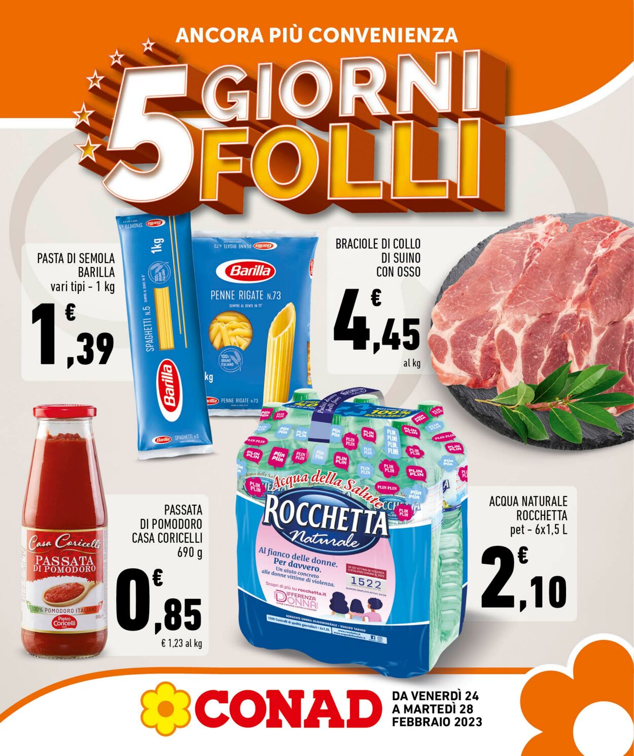 Volantino Conad 24.02.2023 - 28.02.2023