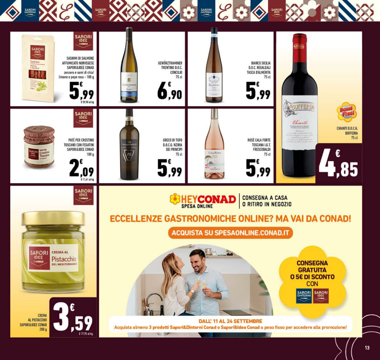 Volantino Conad 11.09.2025 - 11.09.2025