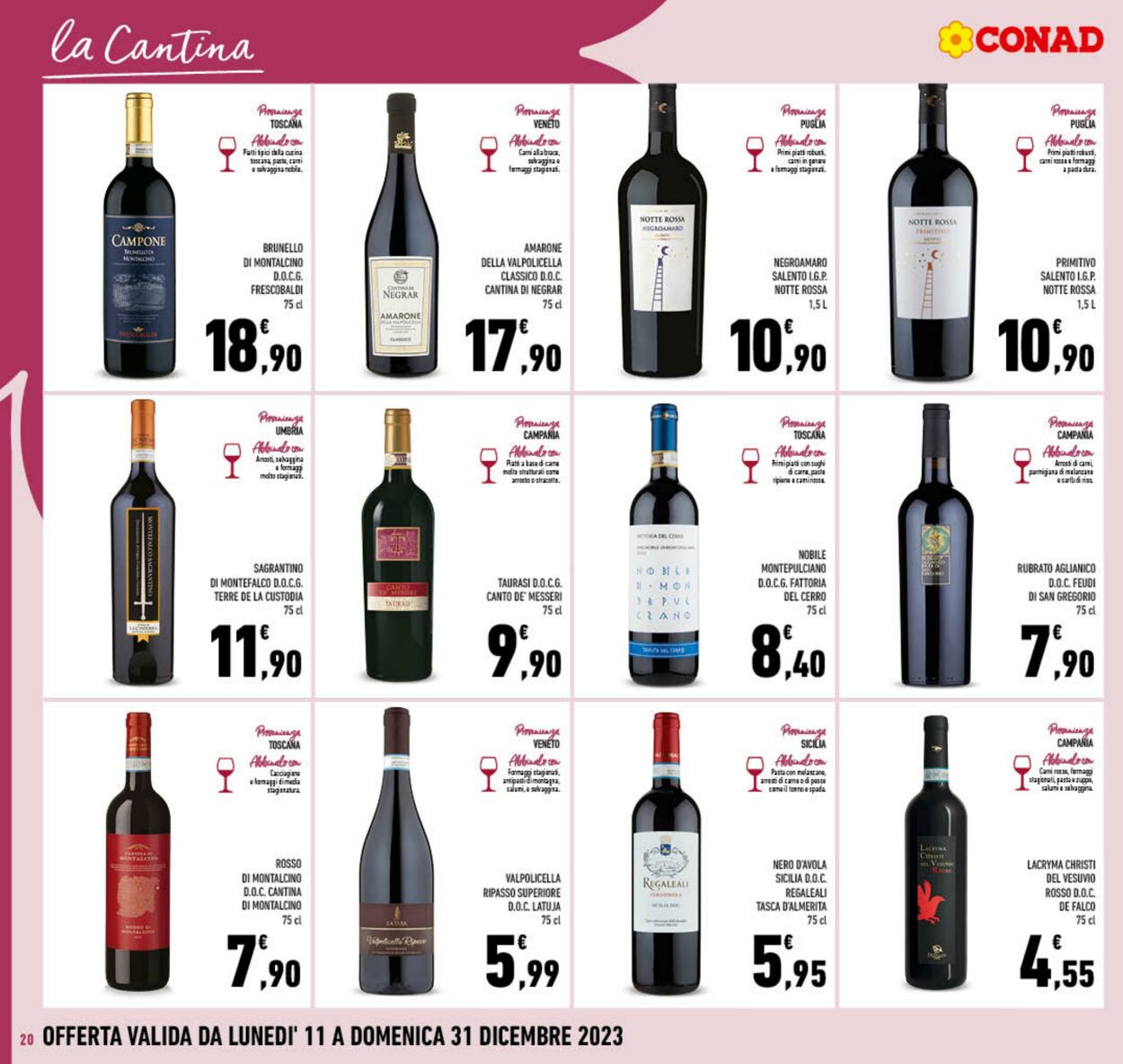 Volantino Conad 11.12.2023 - 31.12.2023