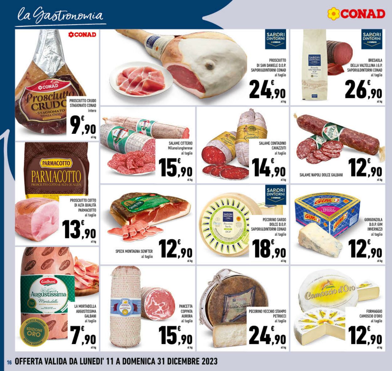 Volantino Conad 11.12.2023 - 31.12.2023