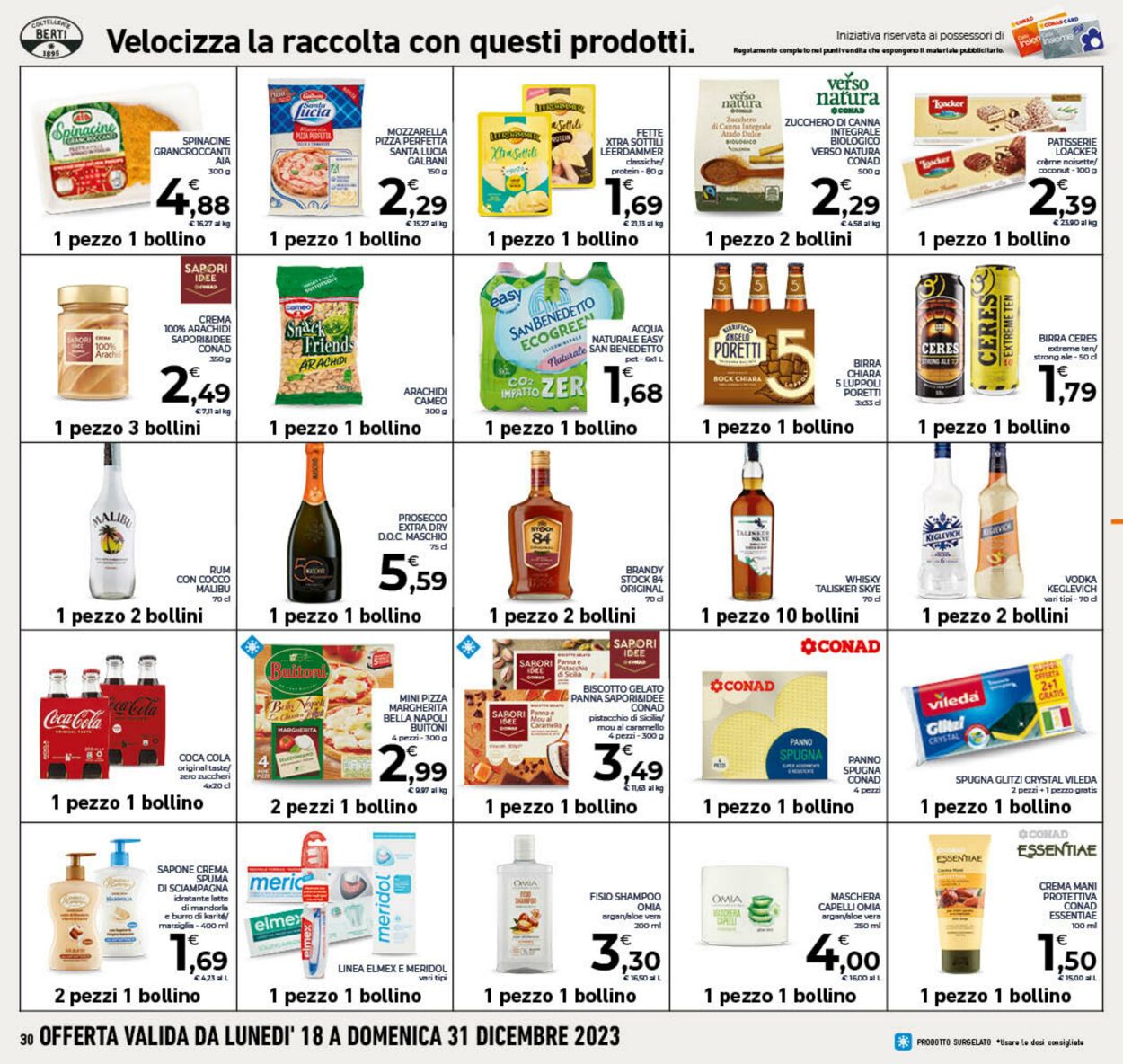 Volantino Conad 11.12.2023 - 31.12.2023