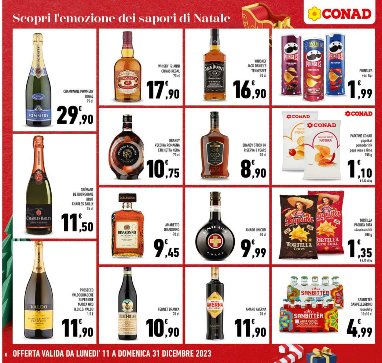 Volantino Conad 11.12.2023 - 31.12.2023