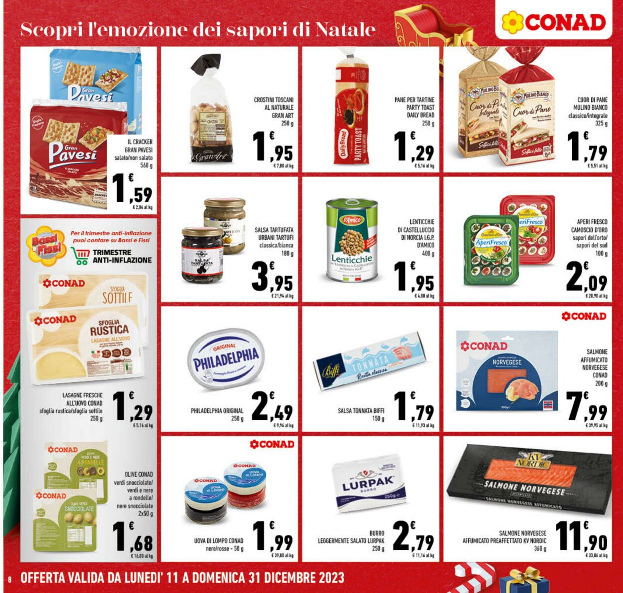 Volantino Conad 11.12.2023 - 31.12.2023