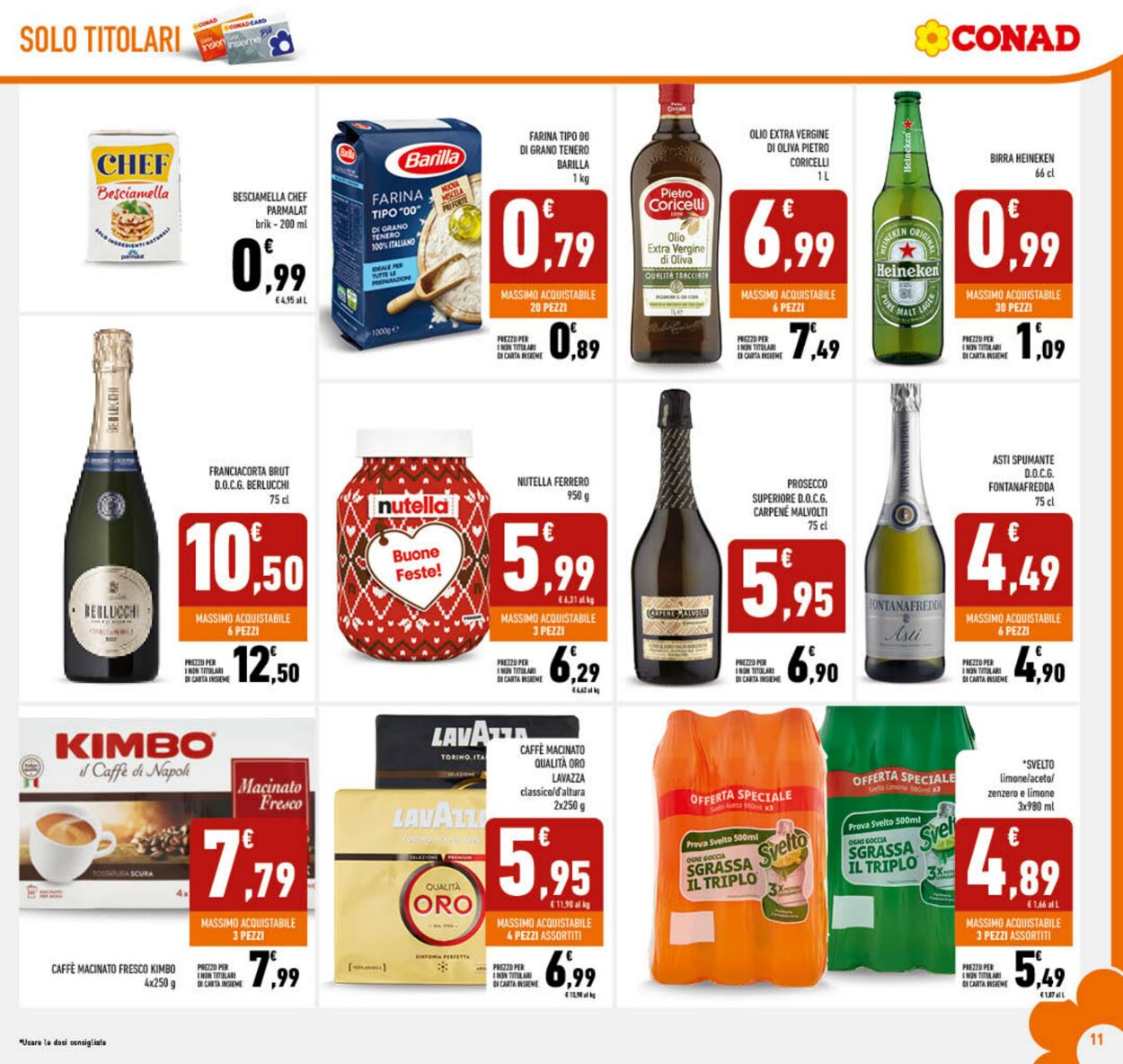 Volantino Conad 11.12.2023 - 31.12.2023