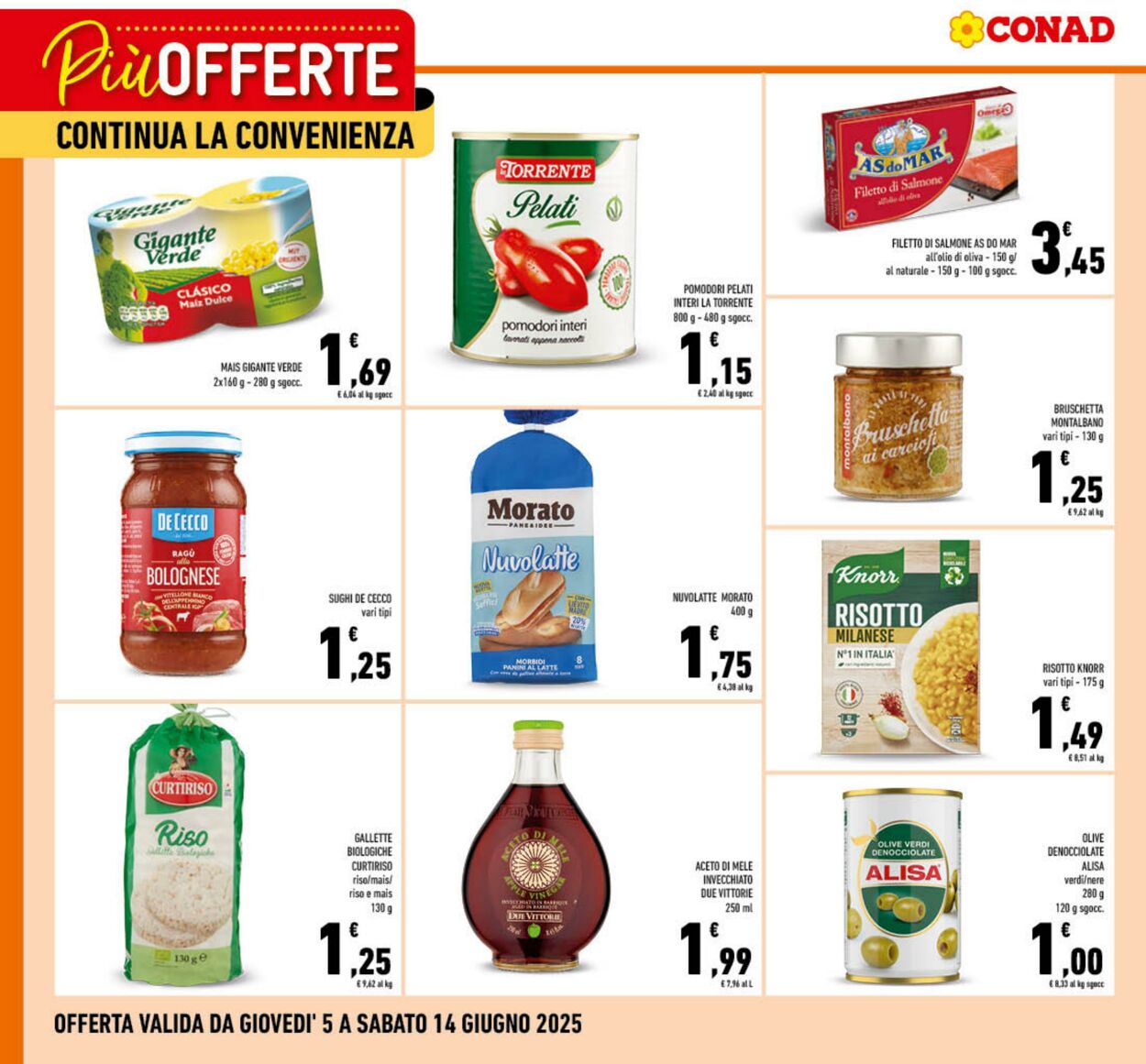 Volantino Conad 04.06.2025 - 04.06.2025