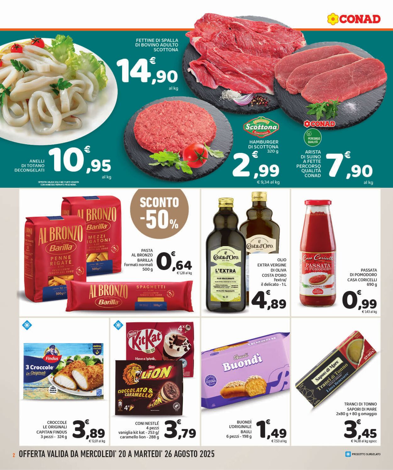 Volantino Conad 19.08.2025 - 19.08.2025