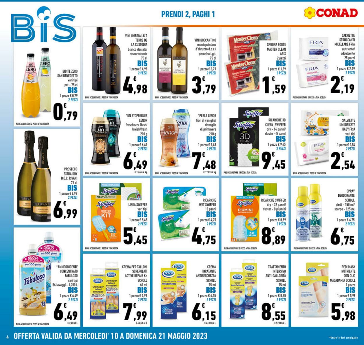 Volantino Conad 10.05.2023 - 21.05.2023