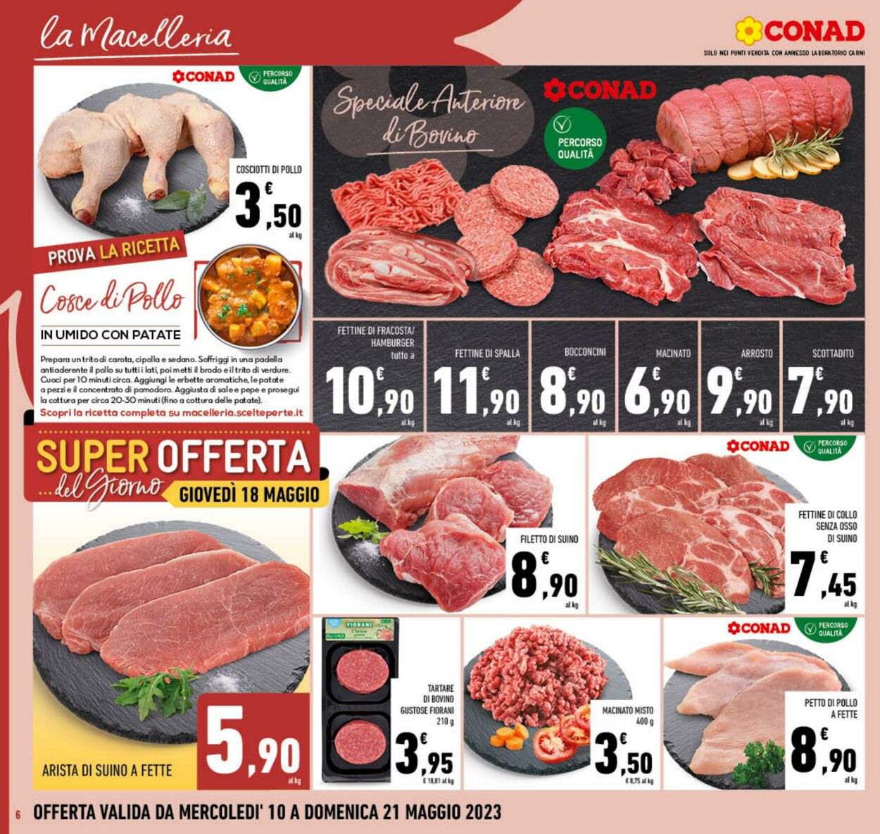 Volantino Conad 10.05.2023 - 21.05.2023