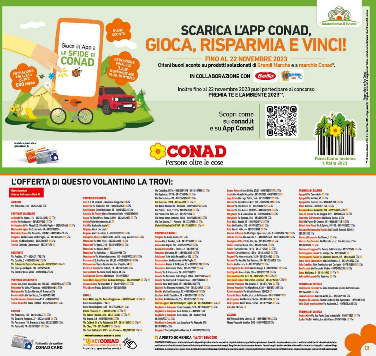 Volantino Conad 10.05.2023 - 21.05.2023