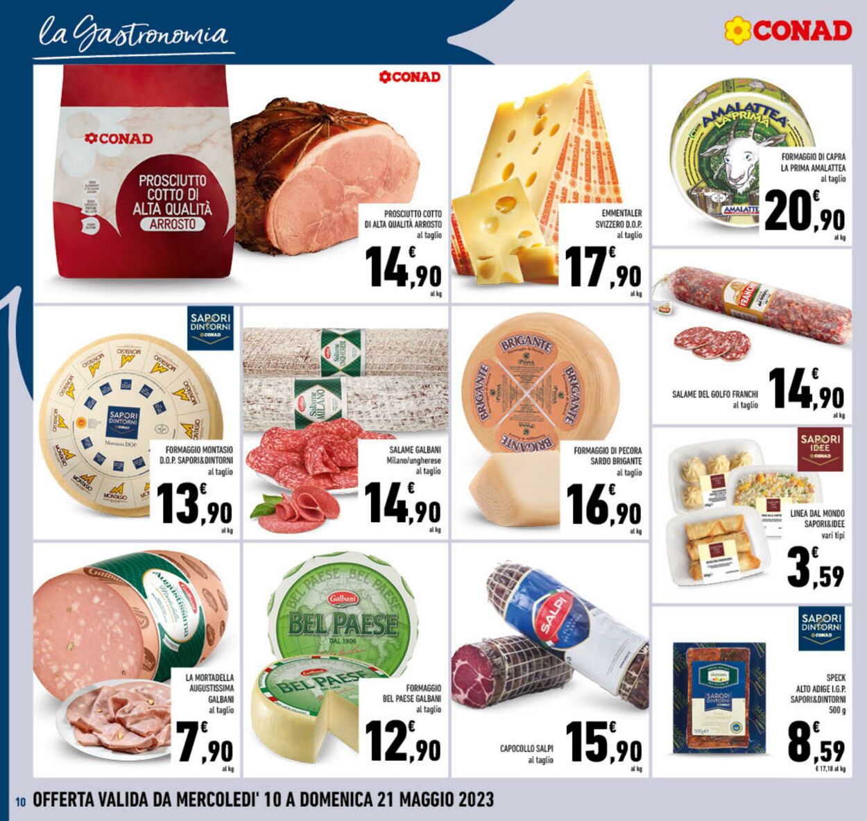 Volantino Conad 10.05.2023 - 21.05.2023