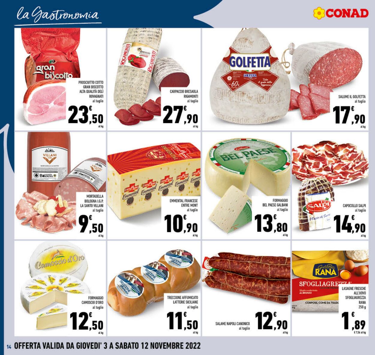 Volantino Conad 03.10.2022 - 12.11.2022