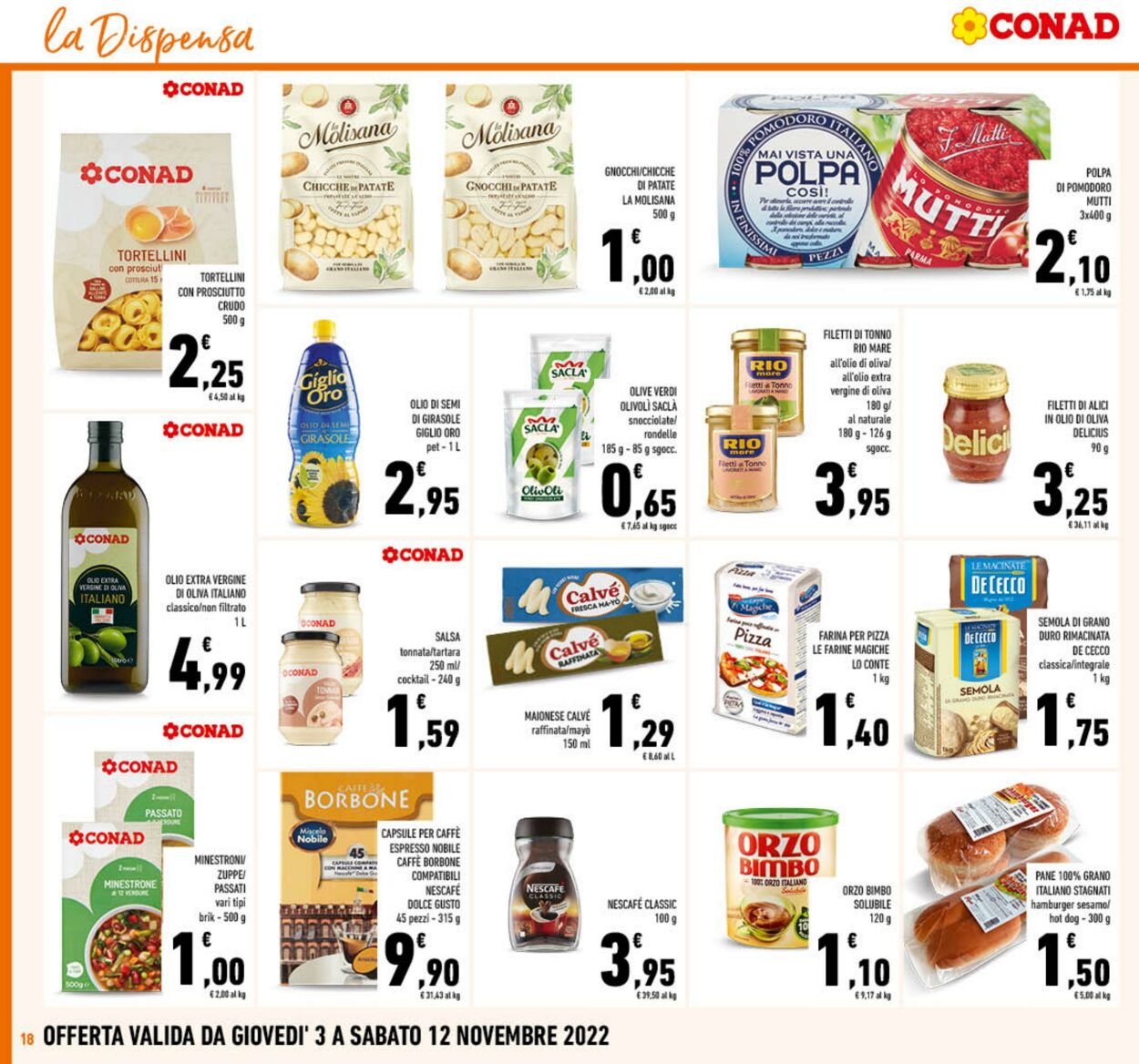 Volantino Conad 03.10.2022 - 12.11.2022